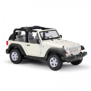 24吉普2007 Jeep Wrangler仿真合金越野汽车模型