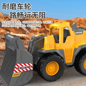 儿童惯性工程车沙滩车玩具挖掘机推土机装卸车模型沙滩玩具