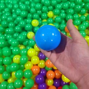 游乐场儿童玩具球批发 彩色海洋球 波波球*100