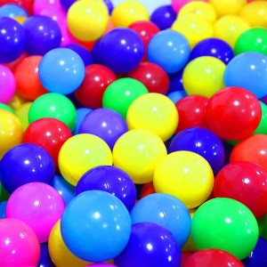 游乐场儿童玩具球批发 彩色海洋球 波波球*100