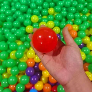 游乐场儿童玩具球批发 彩色海洋球 波波球*100