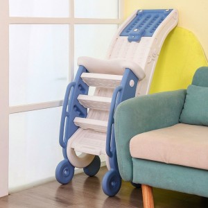 儿童室内外家用带楼梯折叠滑滑梯户外小型幼儿园宝宝小孩滑梯玩具