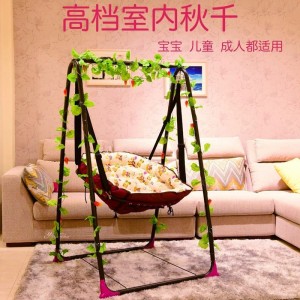儿童荡秋千室内婴幼儿吊椅成人户外吊床阳台宝宝摇椅家用小孩座椅