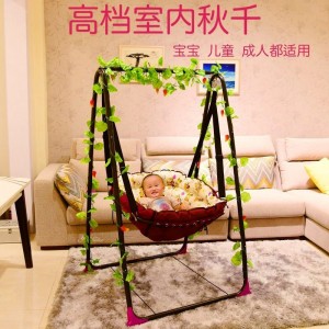 儿童荡秋千室内婴幼儿吊椅成人户外吊床阳台宝宝摇椅家用小孩座椅