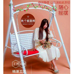 户外秋千摇椅庭院阳台吊椅室外荡秋千吊篮双人秋千吊椅