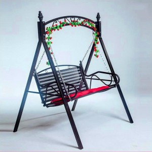 户外秋千摇椅庭院阳台吊椅室外荡秋千吊篮双人秋千吊椅