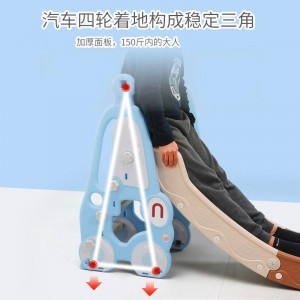 Slide children's indoor home kindergarten small baby slide swing combination playground toy