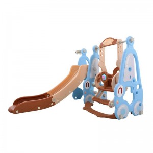 Slide children's indoor home kindergarten small baby slide swing combination playground toy