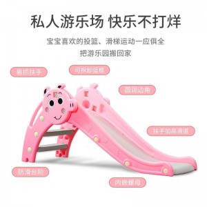 Children's slide toy baby indoor thickened household small extended slide for infants boys and girls 1-3 years old