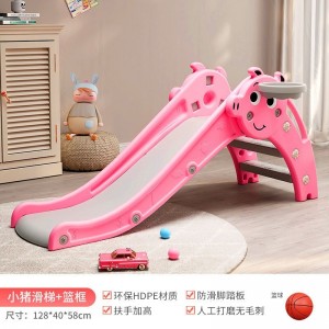 Children's slide toy baby indoor thickened household small extended slide for infants boys and girls 1-3 years old