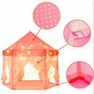 Manufacturers sell children's tent, hexagonal castle, princess tent, indoor and outdoor toy tent, doll house, baby split bed