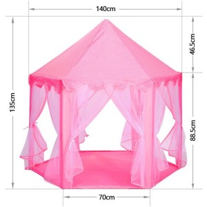 Manufacturers sell children's tent, hexagonal castle, princess tent, indoor and outdoor toy tent, doll house, baby split bed