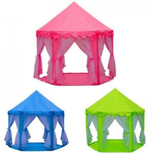 Manufacturers sell children's tent, hexagonal castle, princess tent, indoor and outdoor toy tent, doll house, baby split bed