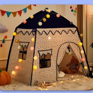 儿童帐篷室内女孩小房子游戏公主房家用儿童宝宝游屋内户外圆帐篷