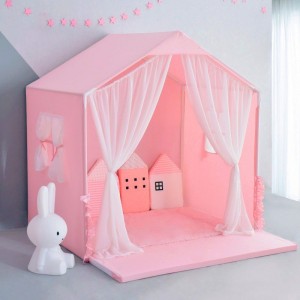 儿童帐篷室内加大游戏屋女孩睡屋过家家玩具屋公主房分床神器