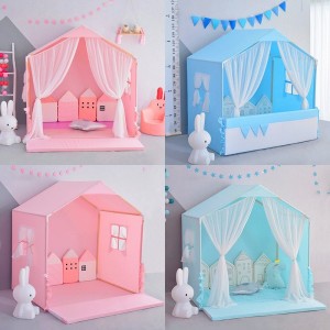 儿童帐篷室内加大游戏屋女孩睡屋过家家玩具屋公主房分床神器