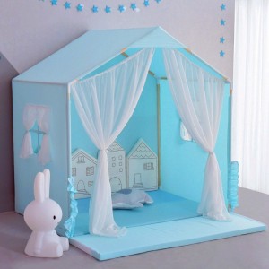 儿童帐篷室内加大游戏屋女孩睡屋过家家玩具屋公主房分床神器