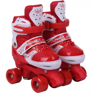 double row adjustable roller skates for boys and girls fashion safety roller skates double row roller skates