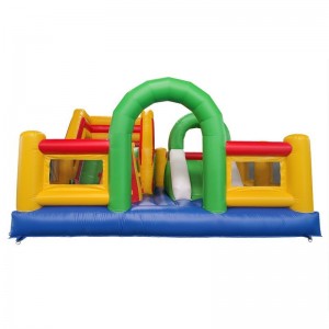 New children's inflatable castle, small trampoline, amusement park slide, indoor and outdoor square amusement equipment, naughty castle