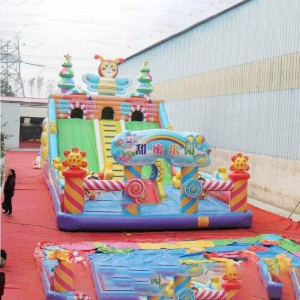 室外大型充气城堡儿童蹦蹦床攀岩滑梯室外淘气堡气包跳床