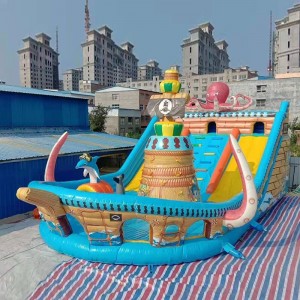 充气城堡室外儿童淘气堡 充气蹦蹦床乐园大滑梯户外游乐设备厂家