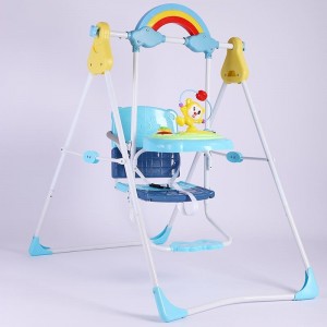 婴儿摇椅婴儿蹦蹦椅安全多种功能婴儿秋千玩具椅男女通用ABS儿童塑料秋千