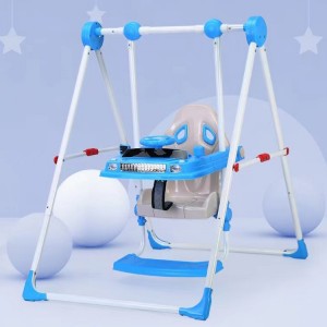 儿童室内 儿童支架秋千 多种功能秋千餐椅