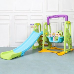 儿童室内家用多种功能滑滑梯宝宝组合0-1-3-6岁滑梯秋千塑料玩具