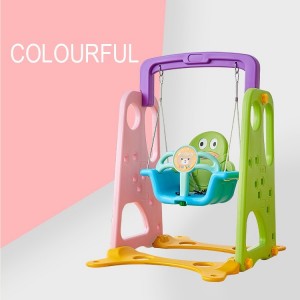 优质的安全塑料秋千玩具 用于室内游乐场 儿童吊椅秋千