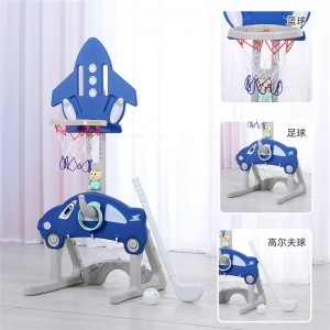 Jumping Mouse Basketball Stand Indoor Household Liftable Basketball Frame Basket Rack Baby Baby Basketball Toys