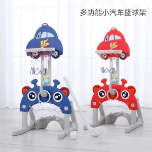 Jumping Mouse Basketball Stand Indoor Household Liftable Basketball Frame Basket Rack Baby Baby Basketball Toys