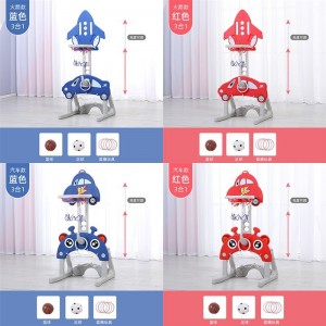 Jumping Mouse Basketball Stand Indoor Household Liftable Basketball Frame Basket Rack Baby Baby Basketball Toys