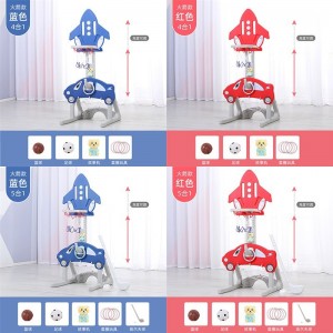 Jumping Mouse Basketball Stand Indoor Household Liftable Basketball Frame Basket Rack Baby Baby Basketball Toys