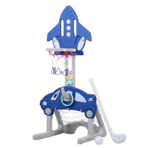 Jumping Mouse Basketball Stand Indoor Household Liftable Basketball Frame Basket Rack Baby Baby Basketball Toys