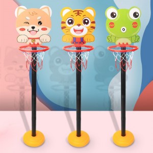 Children's basketball stand basket can be lifted indoor and outdoor cartoon vertical basketball frame baby ball sports toy boy