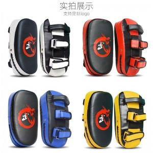 curved foot target Muay Thai target boxer target thickened Muay Thai curved kick target sanding training foot target training equipment