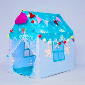 儿童室内游戏屋公主帐篷女孩小房子城堡宝宝分床创意玩具屋
