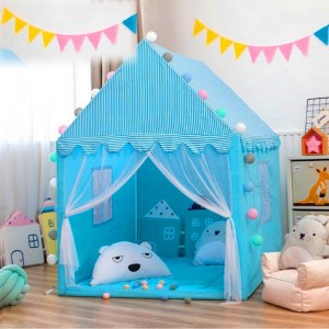 儿童帐篷家用床蚊帐公主女孩男孩游戏屋大房子玩具屋分床神器