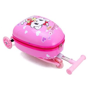 New autumn new style children's cartoon skateboard trolley case logo custom elementary school student