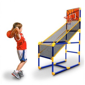 儿童大号篮球架玩具 可调节室内外可移动投篮架 体育互动玩具