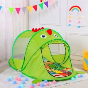 儿童可折叠帐篷室内玩具屋宝宝过家家小房子游戏球池弹开帐篷