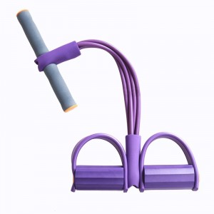 脚蹬拉力器卷腹瘦肚子仰卧起坐辅助器女健身家用小燕飞拉伸拉力绳