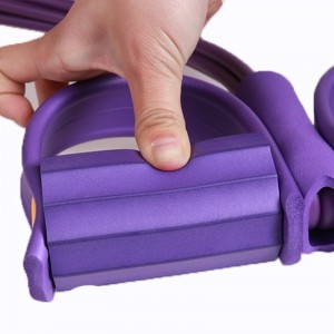 脚蹬拉力器卷腹瘦肚子仰卧起坐辅助器女健身家用小燕飞拉伸拉力绳