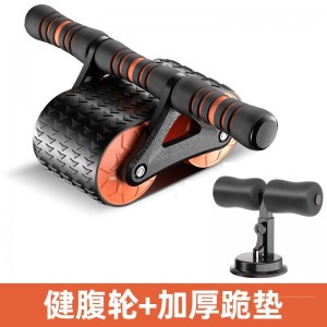 坦克轮健腹轮吸盘卷腹器仰卧起坐辅助器套装 腹肌轮瘦身运动套装