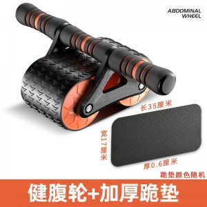 坦克轮健腹轮吸盘卷腹器仰卧起坐辅助器套装 腹肌轮瘦身运动套装