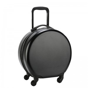 New 18-inch children's suitcase trolley case logo printed round suitcase with universal wheels for elementary school students