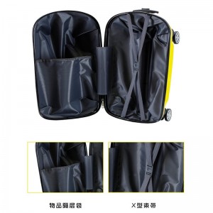 Cartoon car, children's trolley case, can ride, kindergarten suitcase, kindergarten school suitcase