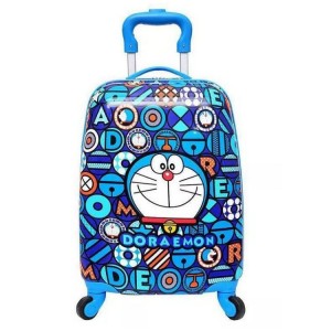 New children's eggshell trolley case cartoon 16/18 inch student suitcase printed LOGO gift suitcase