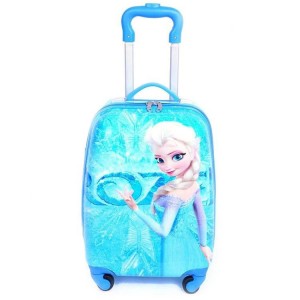 New children's eggshell trolley case cartoon 16/18 inch student suitcase printed LOGO gift suitcase