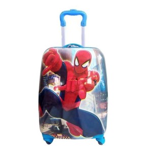 New children's eggshell trolley case cartoon 16/18 inch student suitcase printed LOGO gift suitcase